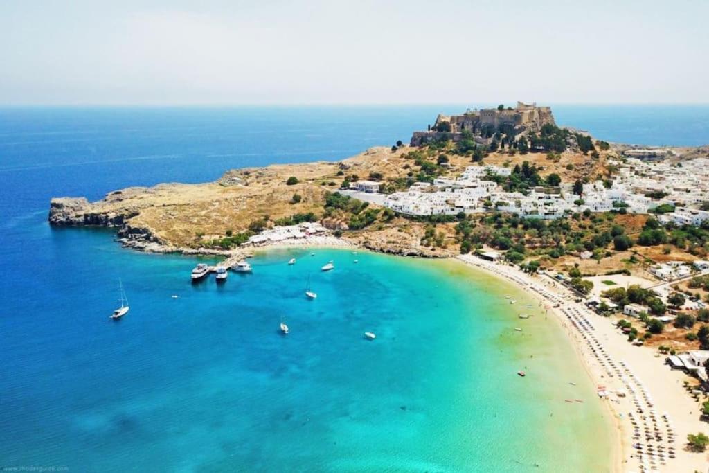 Aleyna House Lindos Area Villa Exterior photo