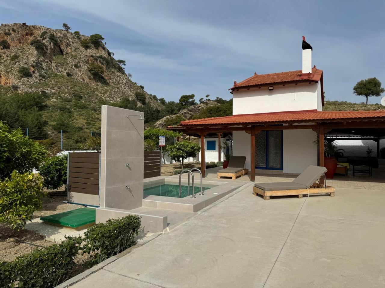 Aleyna House Lindos Area Villa Exterior photo